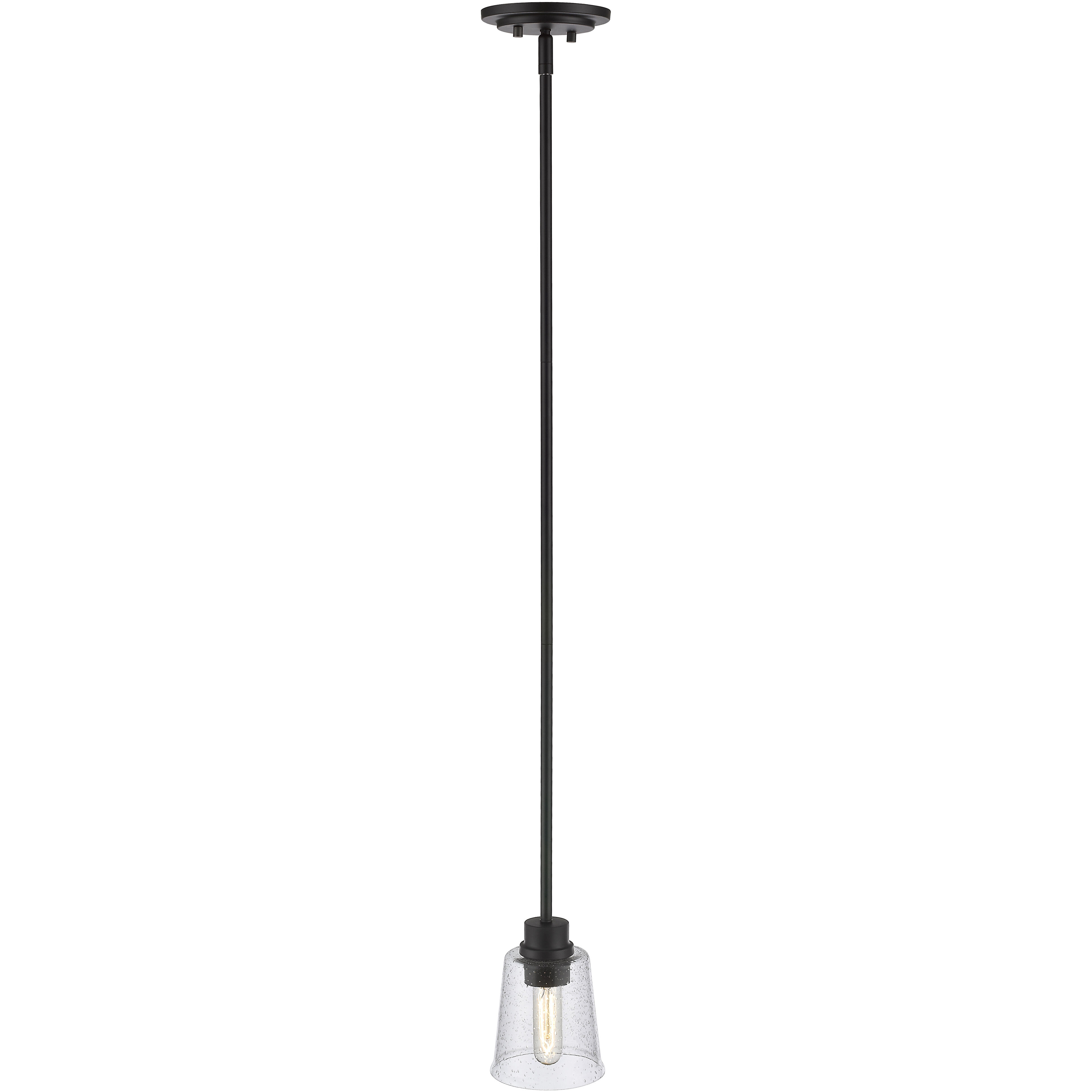 Bohin 1 Light 5 inch Matte Black Pendant Ceiling Light