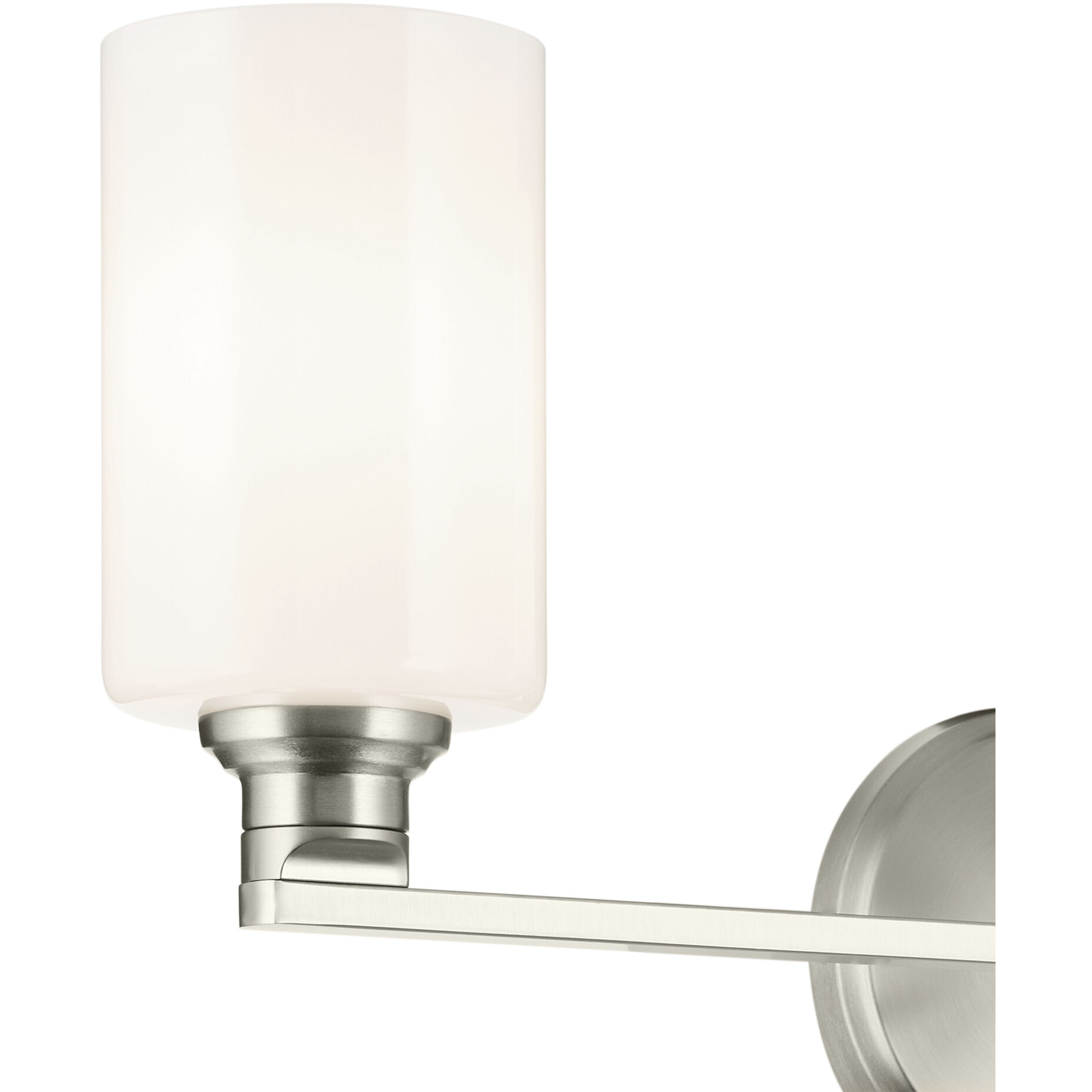 Gioe 3 Light 24.25 inch Brushed Nickel Vanity Light Wall Light