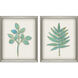 Botanical 22866 Green and Metallic Framed Art, The Studio