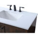 Soma 84 X 19 X 34 inch Expresso Vanity Sink Set