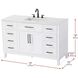 Virginia 54 X 35 inch White Bathroom Vanity Cabinet