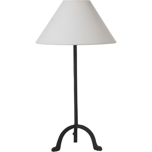 Kitts 27.25 inch 40.00 watt Matte Black Table Lamp Portable Light