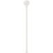 i6 Matte White Fan Downrod