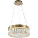 Canada LED 16 inch Gold Chandelier Ceiling Light