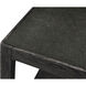 Maxwell 24 X 24 inch Obsidian Side Table, Wooden