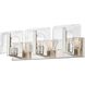 Aenon Vanity Wall Light in Pewter