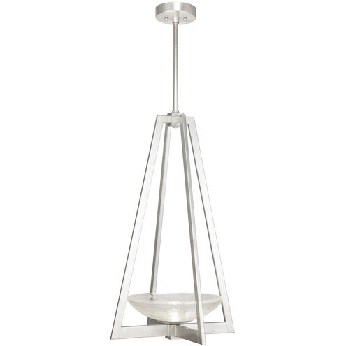 Delphi LED 17.5 inch Silver Pendant Ceiling Light