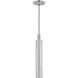 Mick De Giulio Sottile LED 3 inch Polished Stainless Steel Line-Voltage Pendant Ceiling Light