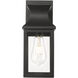 Stockwell 1 Light 13 inch Matte Black Exterior Wall Mount