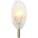 Magnolia 1 Light 5 inch Antique Brass Wall Sconce Wall Light, Inline
