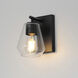 Geode 1 Light 5.25 inch Black Wall Sconce Wall Light