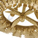 AERIN Hampton 8 Light 48 inch Gild Chandelier Ceiling Light, Grande
