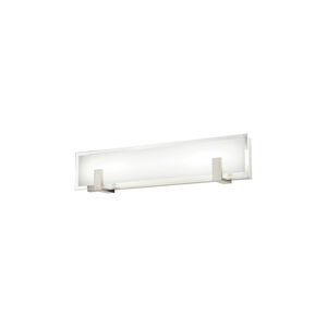 Meridien LED 27 inch Brushed Nickel Bath Vanity & Wall Light, dweLED 