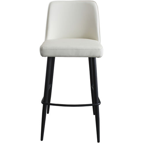 Emelia 42 inch White Barstool