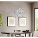 Cordelia 12 Light 44 inch Chrome Pendant Ceiling Light
