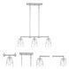 Ingo 3 Light 30 inch Polished Nickel Island Light Ceiling Light