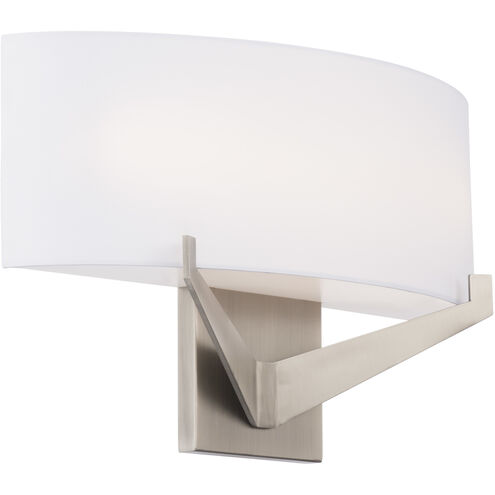 Fitzgerald Wall Sconce Wall Light in 3500K, Brushed Nickel, dweLED
