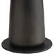 Kash 62.5 inch 150.00 watt Antiqued Aluminum and Polished Nickel Floor Lamp Portable Light