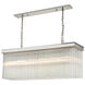 Lumineer 20 Light 15 inch Polished Nickel Chandelier Ceiling Light