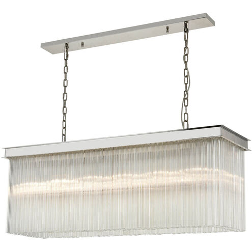Lumineer 20 Light 15 inch Polished Nickel Chandelier Ceiling Light