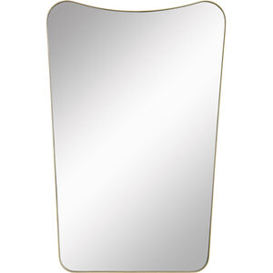 Artesia 45 X 30 inch Clear and Gold Wall Mirror