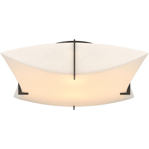 Bento 2 Light 17.8 inch Oil Rubbed Bronze Semi-Flush Ceiling Light