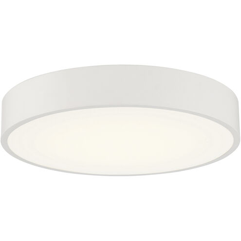 Como LED 13.75 inch White Flush Mount Ceiling Light