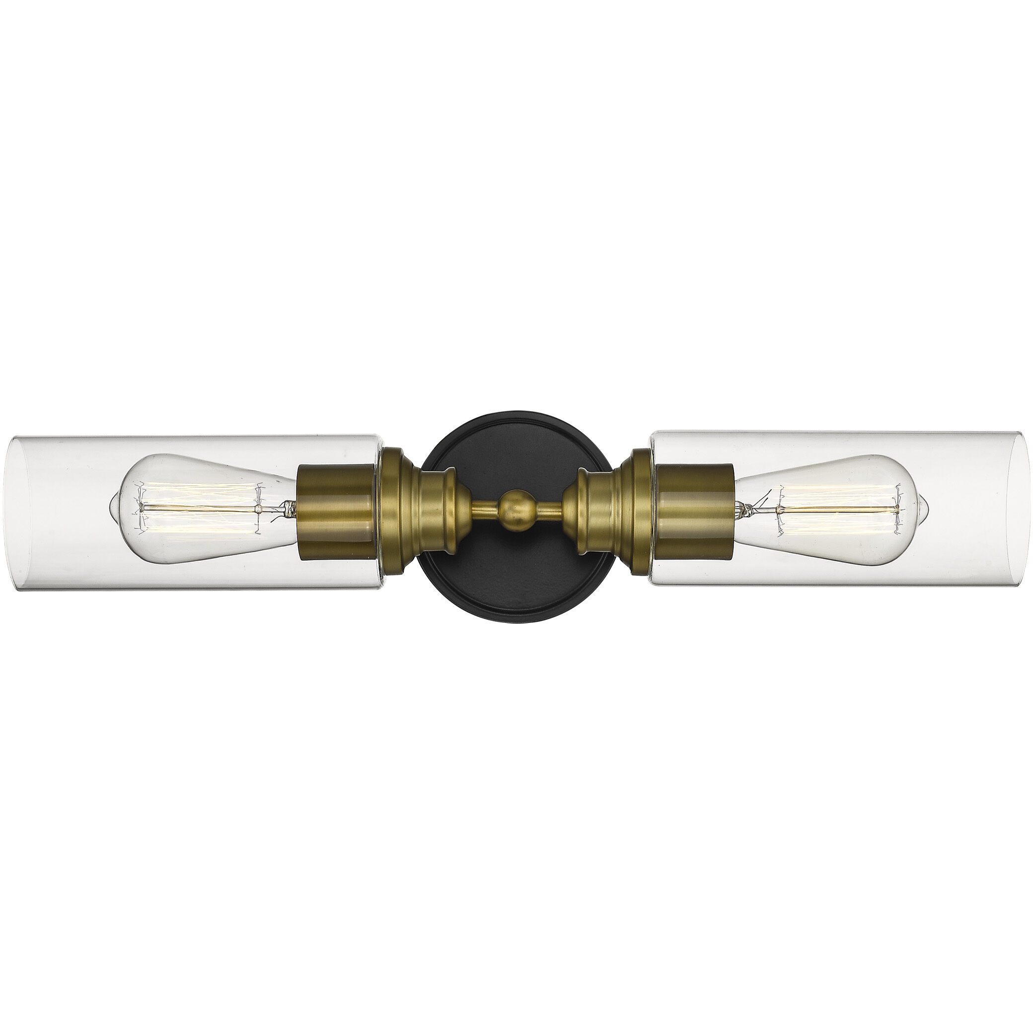 None 2 Light 22.50 inch Bathroom Vanity Light