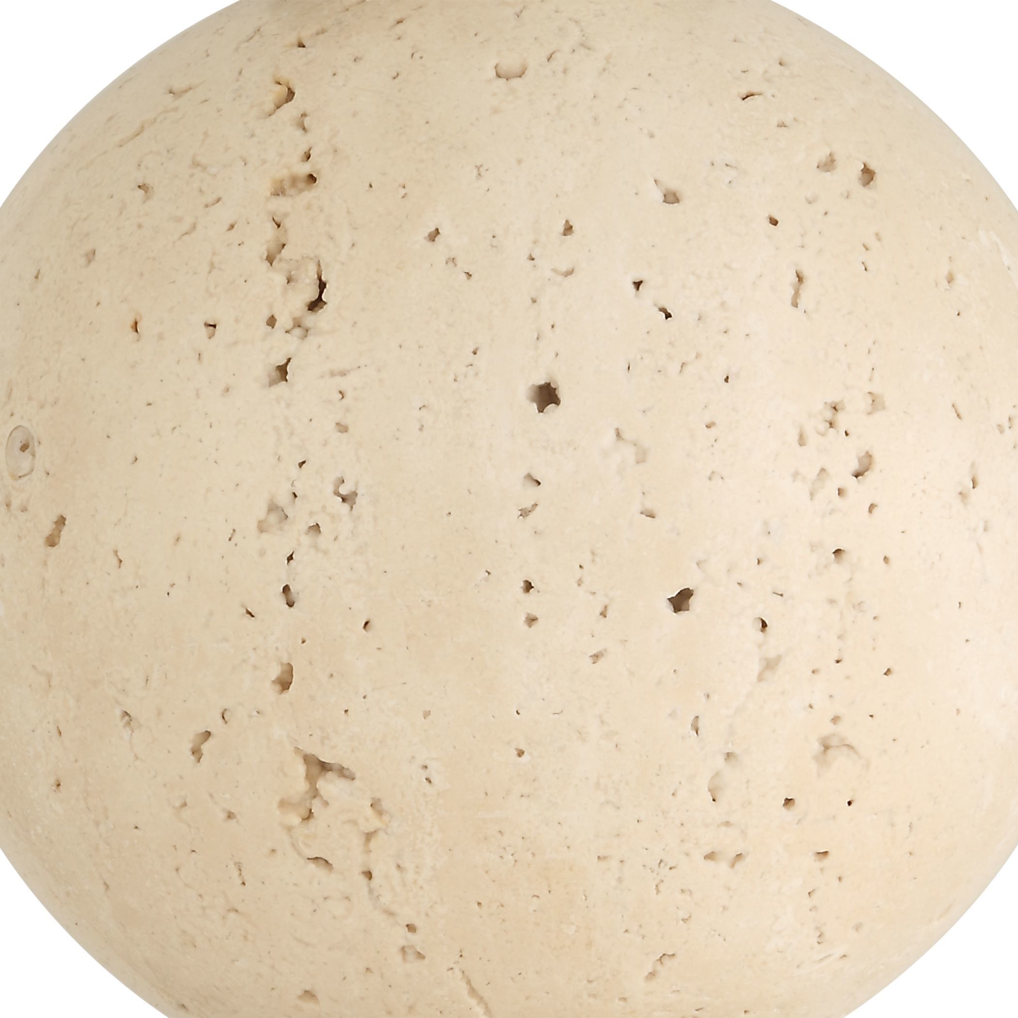 Hudson 61.5 inch 150.00 watt Gold and Travertine Floor Lamp Portable Light