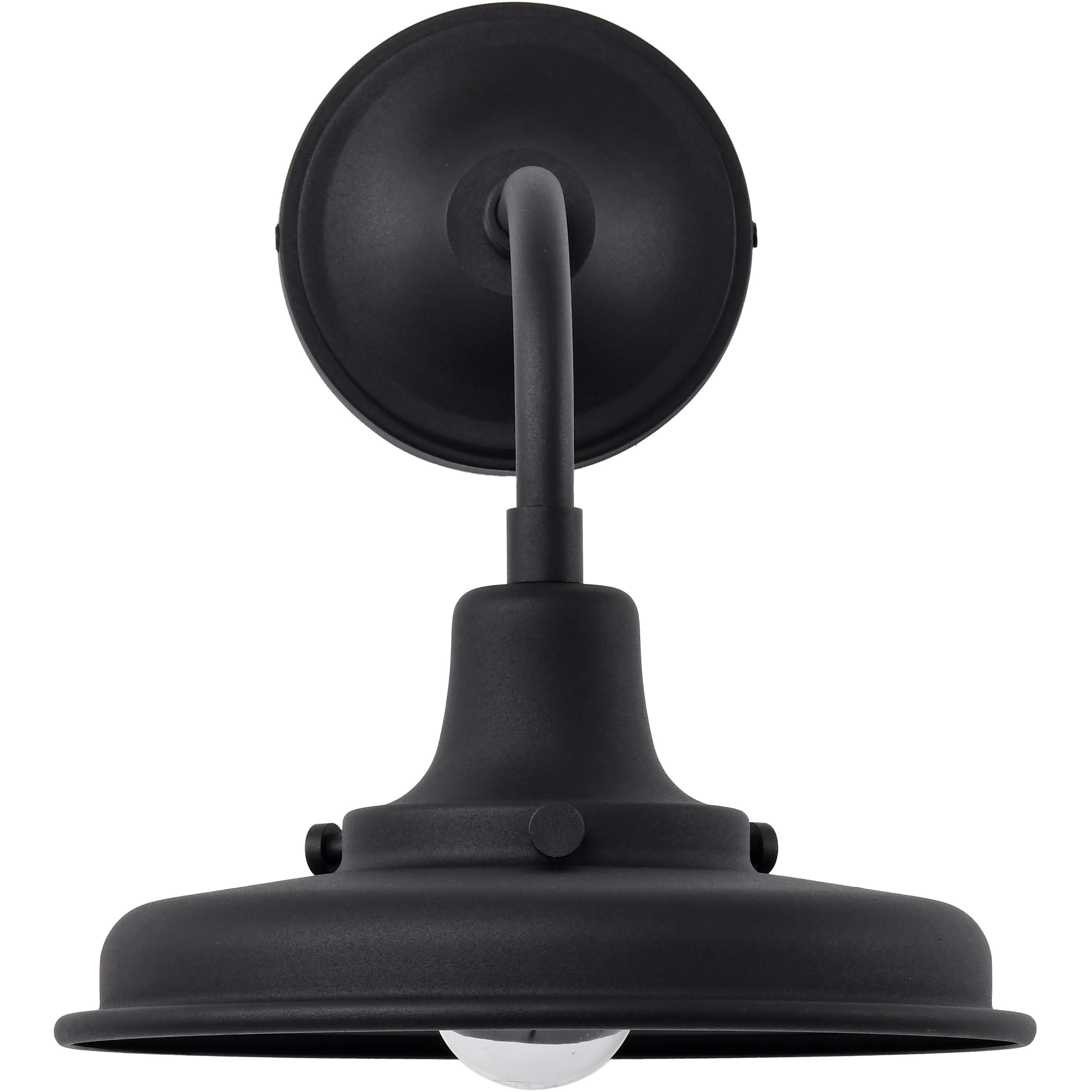 Morris 11.63 inch Black Outdoor Wall Light