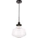 Lyle 1 Light 11 inch Black Pendant Ceiling Light