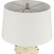 Hatcher 30 inch 150.00 watt Cream Glazed Table Lamp Portable Light