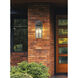 Fortis 1 Light 18 inch Sand Black Outdoor Wall Light
