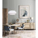 Landra 3 Light 22 inch Brushed Nickel Chandelier Ceiling Light