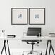 Slate Piano Blue and Gray and White Framed Art, Propac