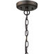 Dylan 3 Light 10 inch Oil-Rubbed Bronze Exterior Hanging Lantern in Oil Rubbed Bronze