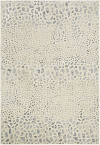 City Light 120 X 94 inch Silver Gray; Multicolored Rug
