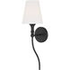 Mairbourne 1 Light 6.5 inch Matte Black Indoor Wall Sconce Wall Light
