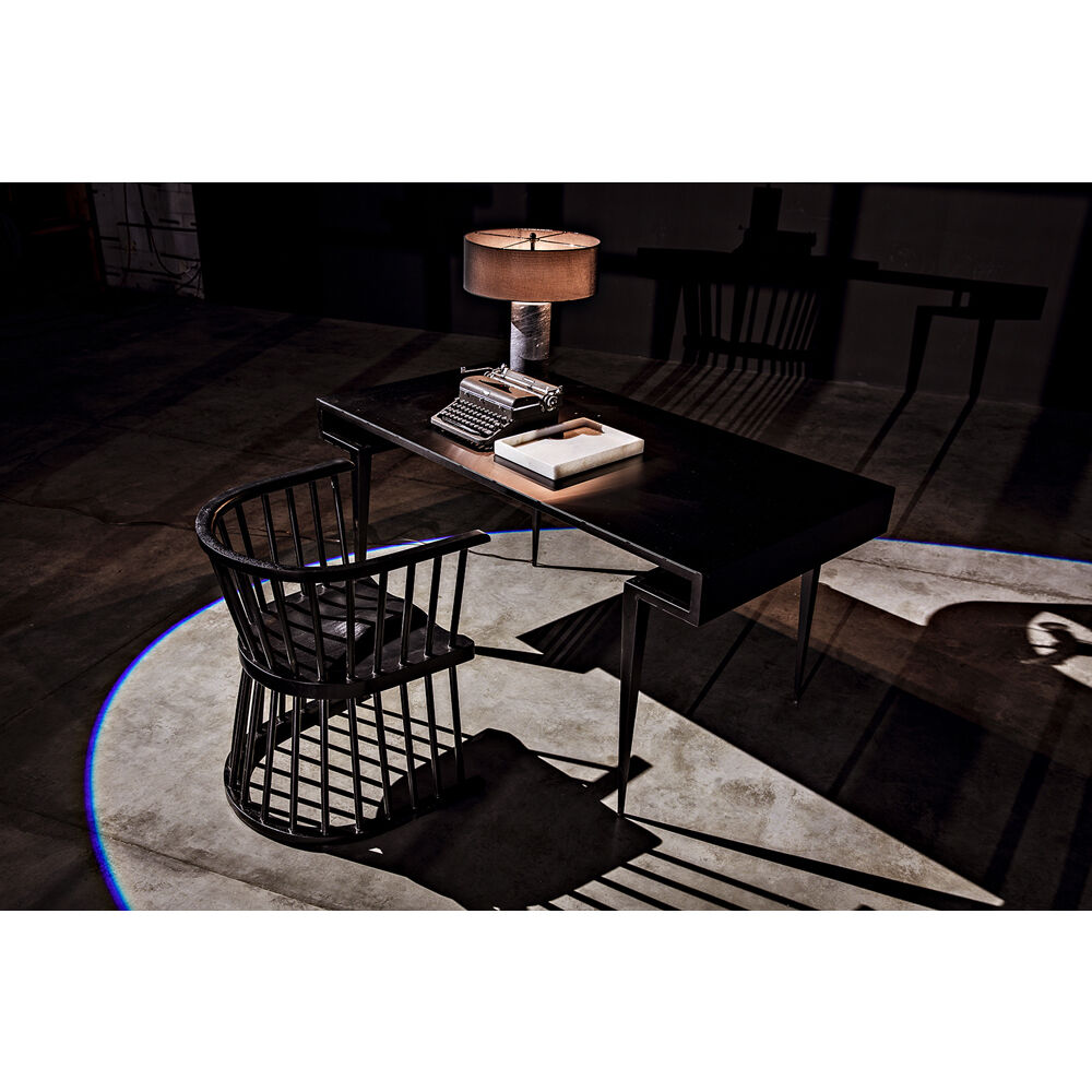 Stiletto 62 X 32 inch Matte Black Desk