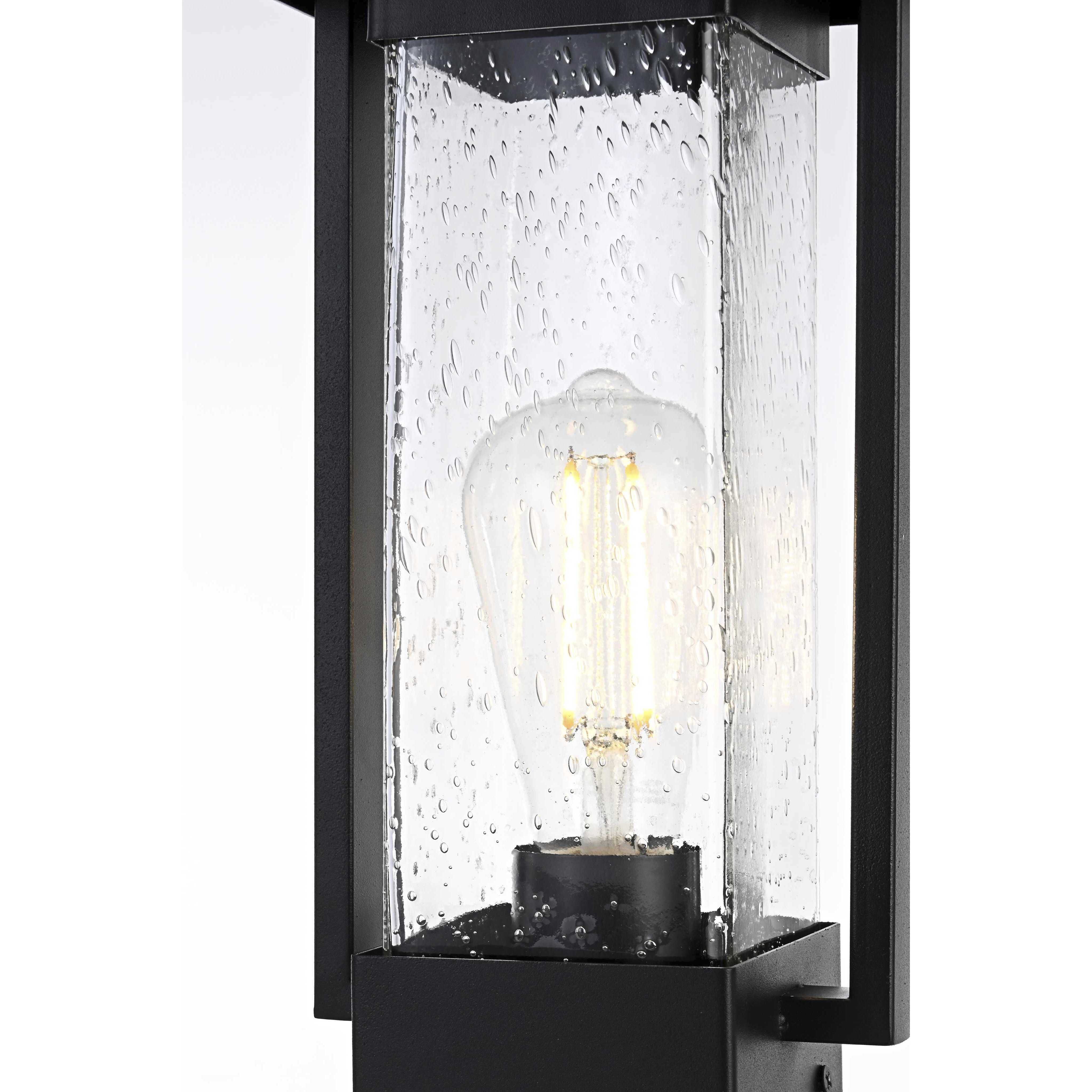 Tilton 1 Light 18 inch Black Outdoor Post Light