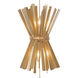 Confluence 2 Light 11.25 inch Piastra Gold Wall Sconce Wall Light