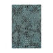 Belladonna 156 X 108 inch Blue and Blue Area Rug, Wool