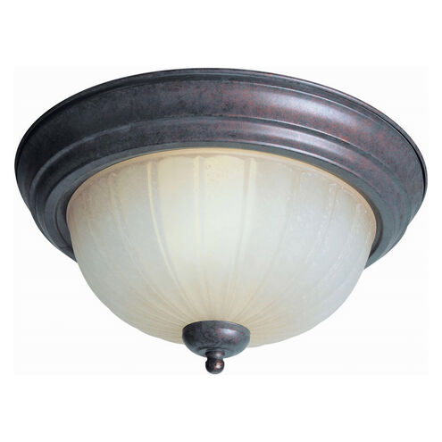 Signature 2 Light 13.25 inch Black Cherry Flush Mount Ceiling Light