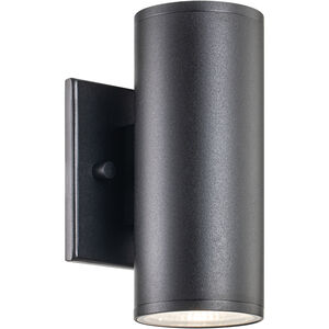 Tubular LED 4.25 inch Matte Black Wall Sconce Wall Light