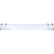 Madison LED 36.75 inch Brushed Nickel Vanity Light Wall Light