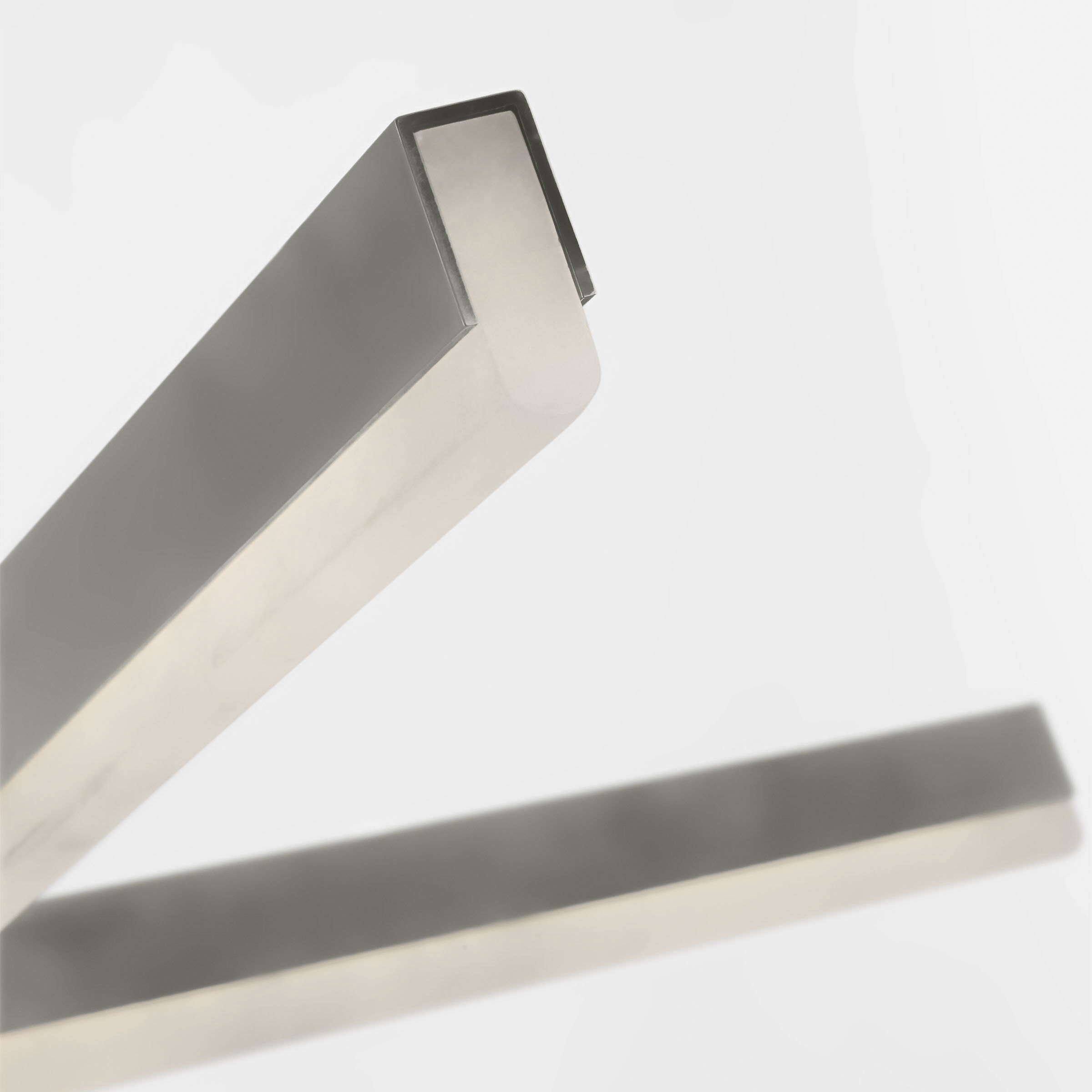 Kelly by Kelly Wearstler Linea LED 56 inch Antique Nickel Two Tier Chandelier Ceiling Light