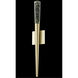 The Original Glacier Avenue LED 10 inch Brushed Brass Wall Sconce Wall Light