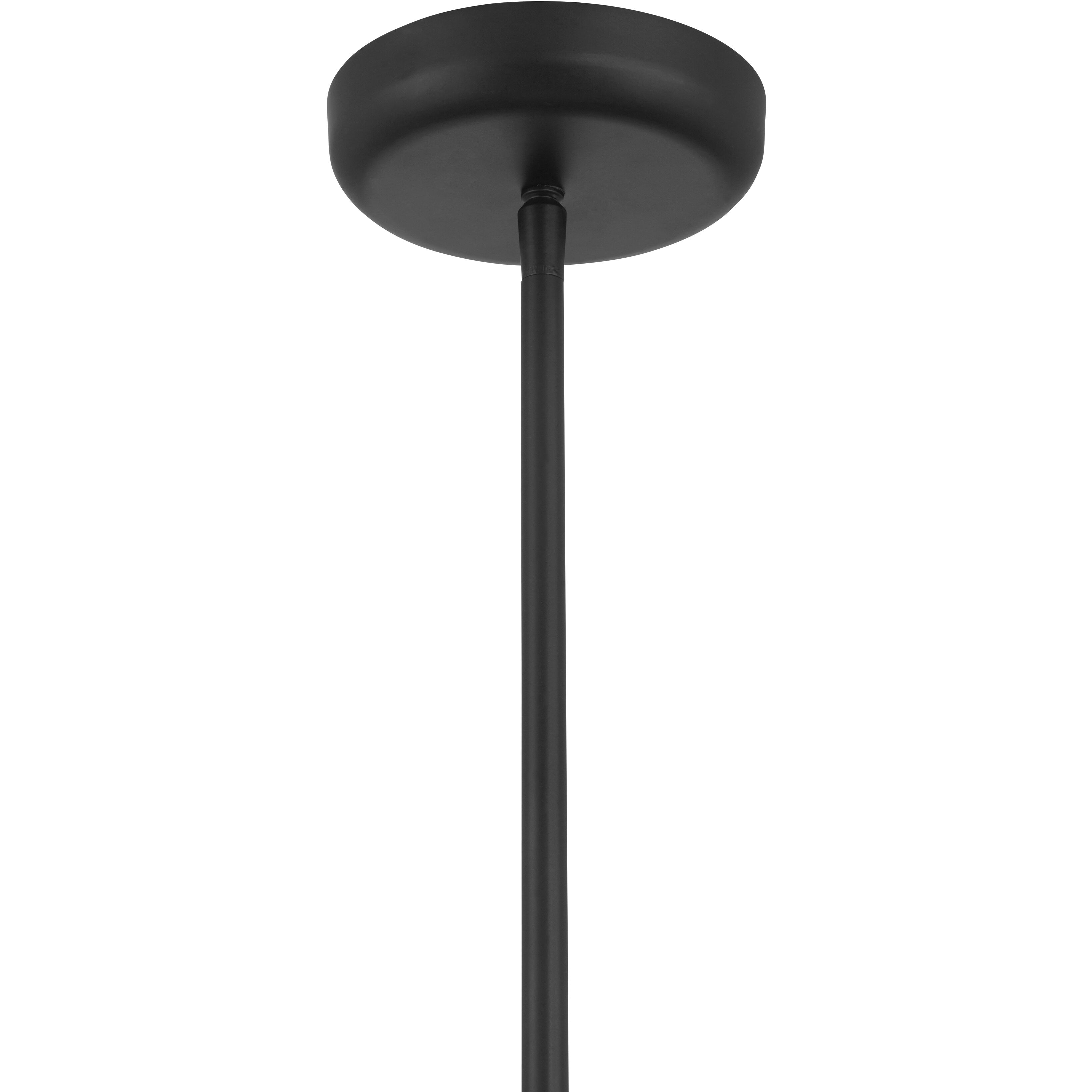 Cordel LED 8 inch Dark Matte Black Mini Pendant Ceiling Light