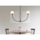 Nyomi 2 Light 42 inch Black Chandelier Ceiling Light