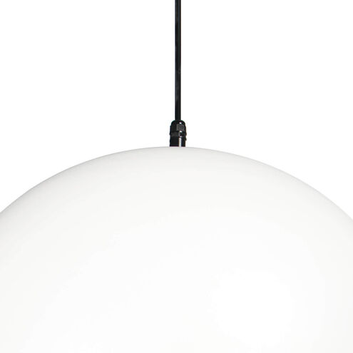 Peridot 1 Light 23.5 inch White Outdoor Pendant, Large